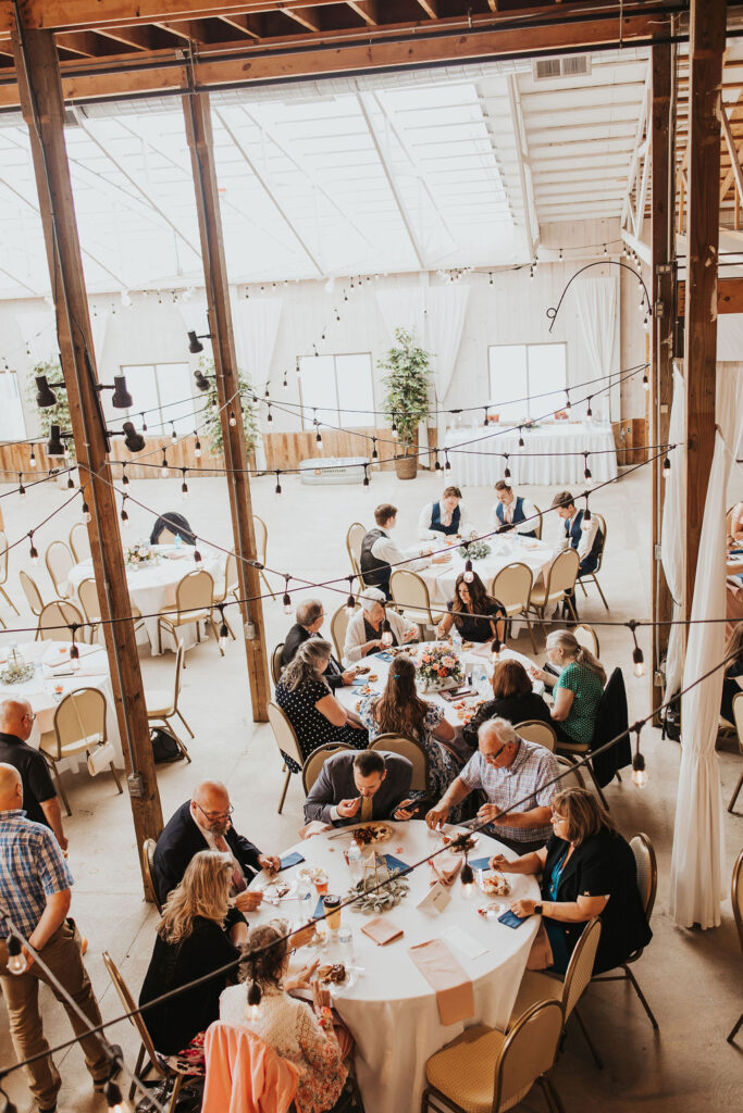 barn wedding venue reception