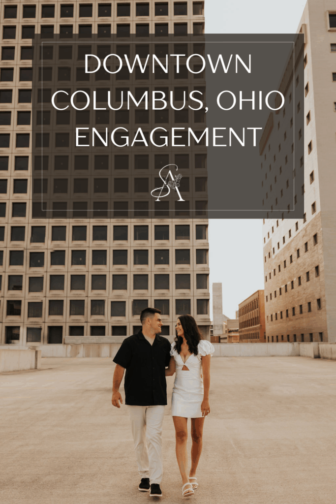 downtown columbus ohio engagement